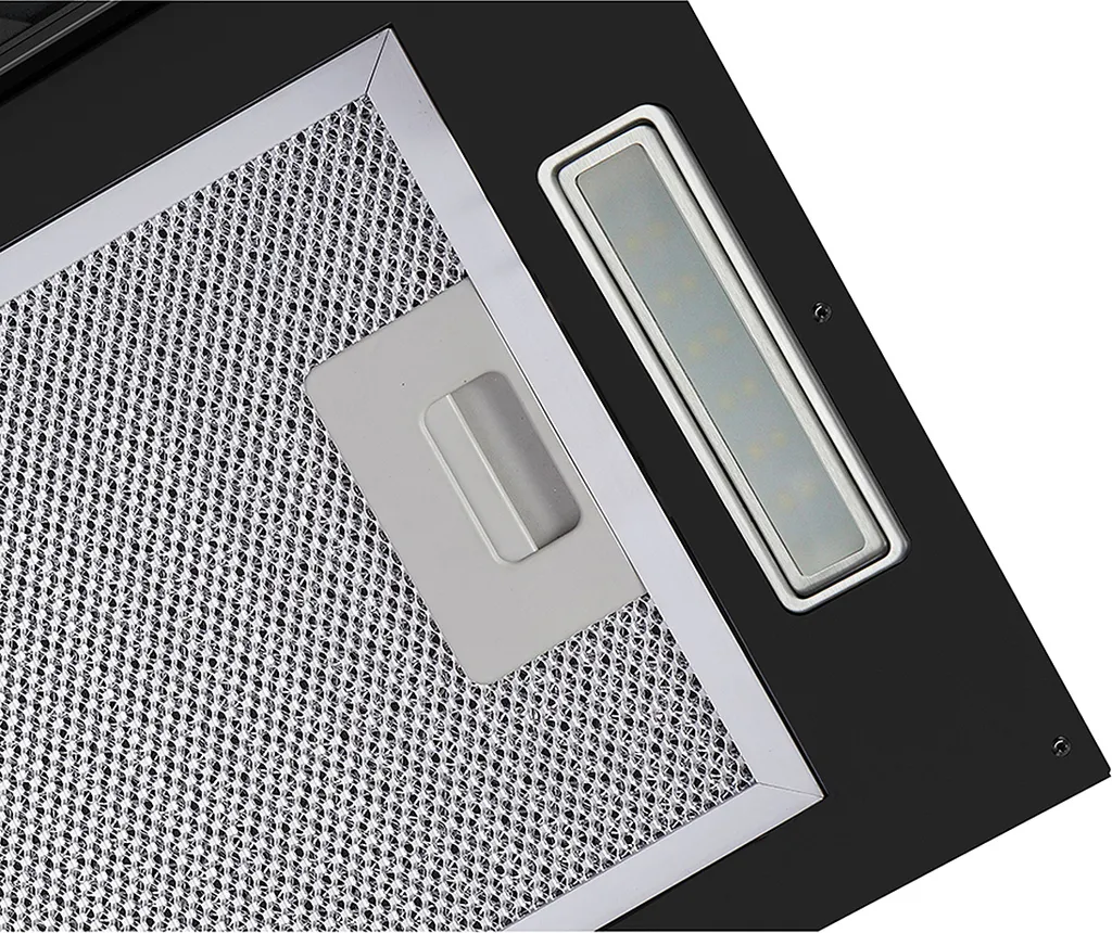 PKM Dunstabzugshaube Vertikalhaube Wandesse Kopffreihaube V1-60A+BTY 60cm Schwarz 10 PKM Dunstabzugshaube Vertikalhaube Wandesse Kopffreihaube V1-60A+BTY 60cm Schwarz – Bild 8