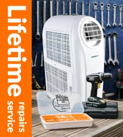 Blaupunkt Klimagerät ARRIFANA 1414L, Mobile Klimaanlage Für Zuhause, Büro Oder Wohnwagen, Wohnmobil [Energieklasse A/A+]. 14000 BTU (4 KW) -Haushaltswaren Store 448fc7e7deff935b43766ab01c4530ac