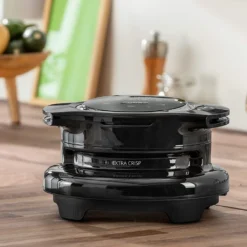 Krups Cook4Me Extra Crisp-Deckel AJ1508 | Timer | 4 Automatische Funktionen | Extra Knusprig | Schwarz -Haushaltswaren Store 454490f363de925d7d613165b868edfa