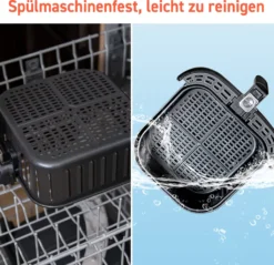 Cosori Premium 5,5-Liter Heißluftfritteuse Mit Spießgestell, Schwarz -Haushaltswaren Store 45532223982daa4fff8f775d7e3c755e