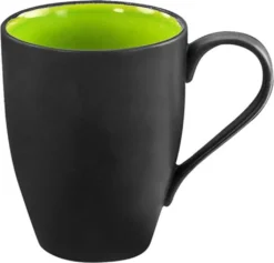 CreaTable 20220 Kombiservice Hot Green Für 4 Personen, Steinzeug, Rund, Grün/gelb/schwarz (1 Set, 16-teilig) -Haushaltswaren Store 45902f29604c291a7279ea9ad698c0a3