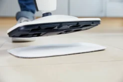 Leifheit Dampfreiniger CleanTenso Inkl. 2er Set Ersatz-Wischbezüge -Haushaltswaren Store 459f6247cd268d8696fcd800aeadf33c