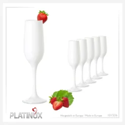 Weiße Sektgläser Set 6 Teilig Champagnergläser 160ml (max. 200ml) Aus Glas 21 Weiße Sektgläser Set 6 Teilig Champagnergläser 160ml (max. 200ml) Aus Glas -Haushaltswaren Store 45b45688cdacbf91800db34b467765ed