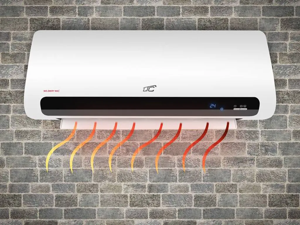 Luftschleier- Heizlüfter Wandheizlüfter 2200W Mit Keramik-Heizung Und Fernbedienung LTC LXWT14 4 Luftschleier- Heizlüfter Wandheizlüfter 2200W Mit Keramik-Heizung Und Fernbedienung LTC LXWT14 – Bild 2