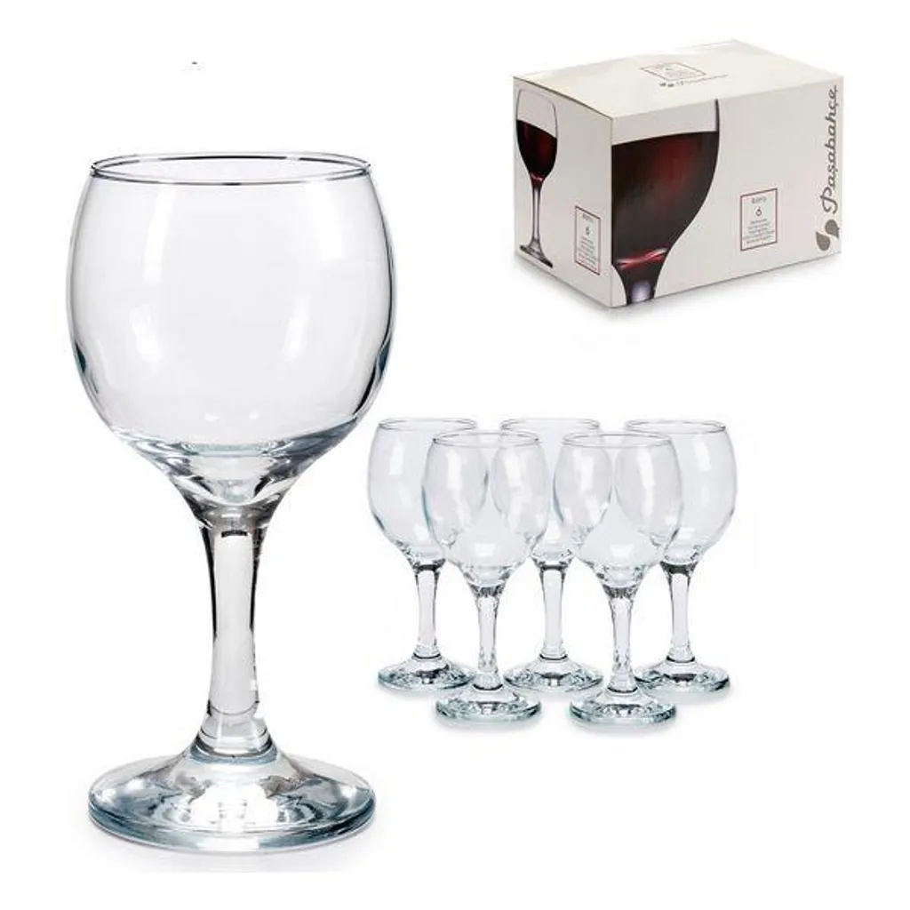 Pasabahce Bistro 44412 Weingläser Wasser Saft Drink Trinkglas 6 Gläser Set Edel 3 Pasabahce Bistro 44412 Weingläser Wasser Saft Drink Trinkglas 6 Gläser Set Edel