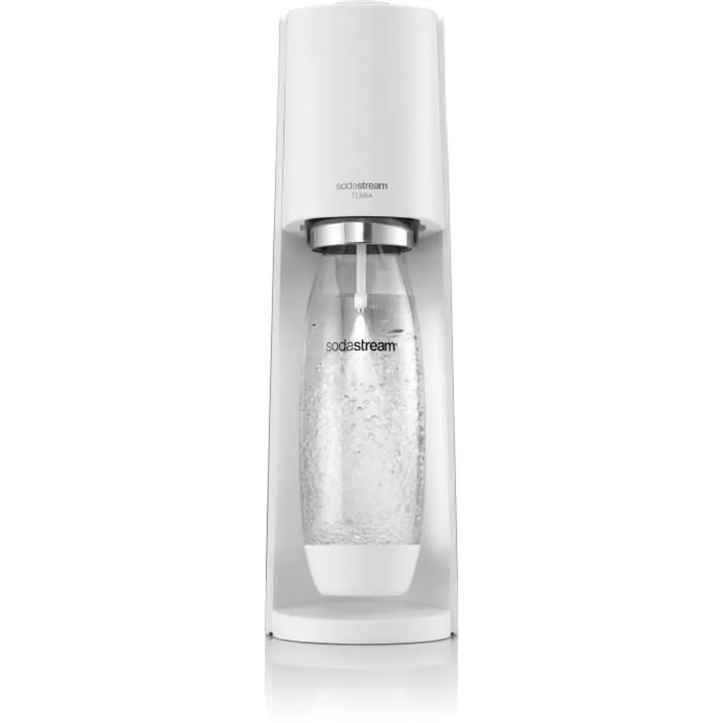 SODASTREAM TERRABILV - Weiße TERRA-Maschine Pack 2 LV-Flaschen + 1 CQC-Austauschzylinder 5 SODASTREAM TERRABILV - Weiße TERRA-Maschine Pack 2 LV-Flaschen + 1 CQC-Austauschzylinder – Bild 3