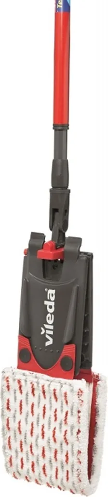 Vileda Bodenwischer Ultramax Mit Stiel, Rot/grau 7 Vileda Bodenwischer Ultramax Mit Stiel, Rot/grau – Bild 5