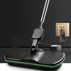 5 In 1 Floating Mop,Kabellos Rotierender Reinigungsmopp,Saugfähige Wischmops,Wiederaufladbarer,Mit Zwei Spinnköpfen,Sechs Mikrofaser-Pads Wischmops -Haushaltswaren Store 486a203b576fe212eccd85e9845f952c