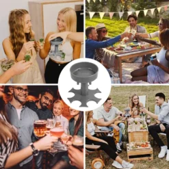 Schnapsglasspender, Schnapsglas-Spender, Shot Glas Dispenser Für Flüssigkeit/Getränke/Cocktail/Bier, Spirituosen Spender Für Cocktail-Party Barparty, Freunde Versammeln Sich -Haushaltswaren Store 494c474190387a595a76141381b6e119