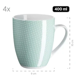 Mäser 931565 Kombiservice Kitchen Time II Für 4 Personen, Porzellan, Grün (1 Set, 16-teilig) 18 Mäser 931565 Kombiservice Kitchen Time II Für 4 Personen, Porzellan, Grün (1 Set, 16-teilig) -Haushaltswaren Store 497aff55f6374fbe47c863bdf6eaa6ec