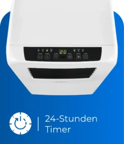 Exquisit Mobile Klimaanlage CM 30752 We | Inkl. Abluftschlauch | Mobil | Luftentfeuchtung | Kühlen | R290a Kältemitte L Weiß -Haushaltswaren Store 49d238f1c827539a53a528d51e329143