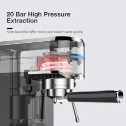 BlitzHome Espresso Maschine Kaffeemaschine Cappuccinomaschine Milchaufschäumer Espressomaschinen -Haushaltswaren Store 4a7689aba81be3b04a548eca474f480b