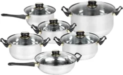 HI 12-tlg. Kochgescrr-Set Edelstahl 11 HI 12-tlg. Kochgescrr-Set Edelstahl -Haushaltswaren Store 4b020f8e9d65ad1d19ec5ebbb2cb993d