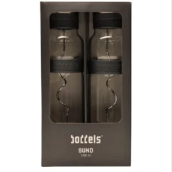 2er Set Glaskaraffen Mit Deckel - BODDELS SUND Wasserkaraffe Mit Fruchtspieß Und Filter 1,1L Anthrazit -Haushaltswaren Store 4b1119f7b9d43362fb7225dc89b9d7d4