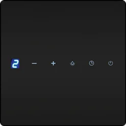 Bomann Kopffreie Vertikal-Haube DU 7605 G Schwarz Mit Touch Und Sensor Control -Haushaltswaren Store 4b5104e2284c09847e40685ba399fb18