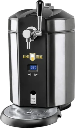 Biermaxx 05581 Bierzapfanlage Mit 3x CO2 Kapseln Und Kühlung ; Maße Ca.: 41,5 X 28 X 42 Cm -Haushaltswaren Store 4b765fea91651e751e225a05828cdbe9