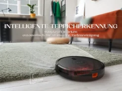 KYVOL E25 Staubsauger Roboter 2600PA Mit Ladestation, WLAN Staubsauger Mit Präzise Kartentechnologie, Bis Zu 150Min Laufzeit -Haushaltswaren Store 4b93fdd179dfeee7f84380e6cfda0b8a