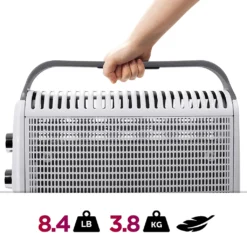 Duronic HV180 Slimline Heizung Mit Glimmer-Paneelen - 1800 W - Elektrisch - Radiator Und Konvektor - Glimmerthermik - We -Haushaltswaren Store 4bc12603b0cea86b3fdfd6e0b2466a67