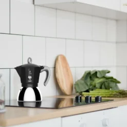 Bialetti MOKA 4TZ Induction Nera -Haushaltswaren Store 4bedd980394c7f115dde23e96cd0d334