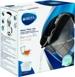 Brita Elemaris XL 3,5 Liter Schwarz Tischwasserfilter 17 Brita Elemaris XL 3,5 Liter Schwarz Tischwasserfilter -Haushaltswaren Store 4c7946a19a62cb0cec5d49b5b2d9e679