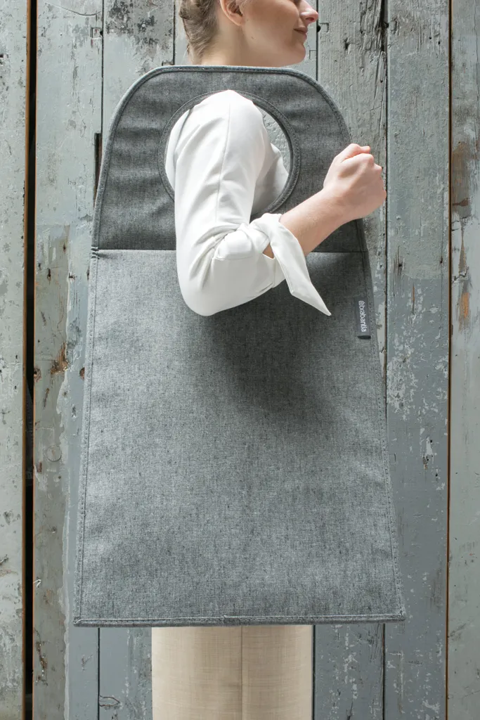 Brabantia Wäschekorbtasche 55 L Faltbar Schwarz 12 Brabantia Wäschekorbtasche 55 L Faltbar Schwarz – Bild 10