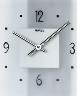 AMS Quarz-Wanduhr, Quarzwerk, 22x36x5cm, 9245 -Haushaltswaren Store 4d3715ea3ff869f7e720fa791791d3b3