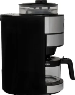 Severin KA 4811 Filterkaffeemaschine Mit Mahlwerk Für 6 Tassen Edelstahl Schwarz -Haushaltswaren Store 4dc66eab337e3d825125c707ab2053b1