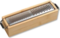 KESPER Parmesanreibe Mit Behälter, Bambus, 25 X 6,2 X 5,6 Cm, 58060 -Haushaltswaren Store 4ed2ff6dd7f292b81ec88a4c9c02c2e6