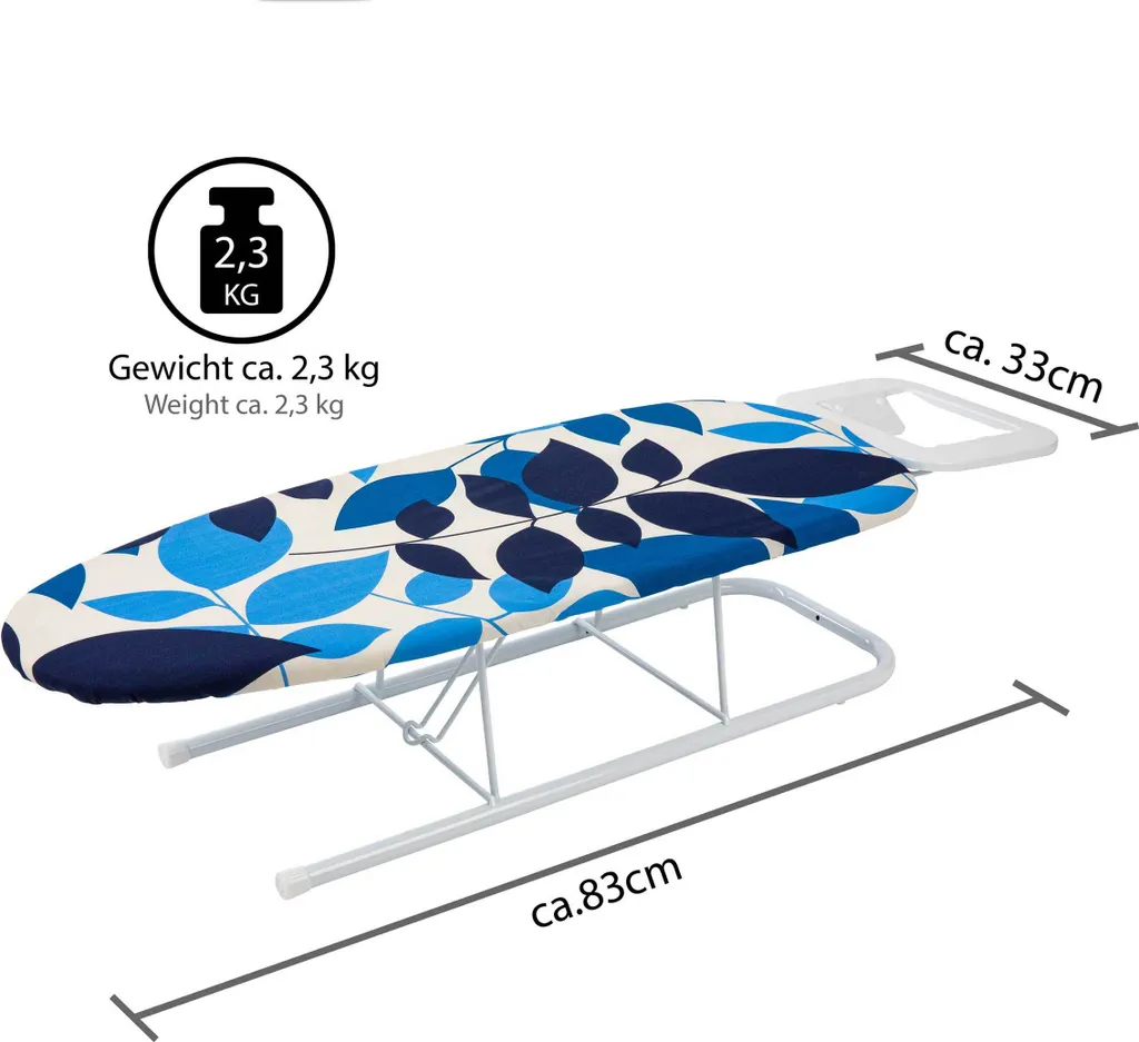ONVAYA Tischbügelbrett | Mini Bügelbrett | Bügeltisch | Kleines, Platzsparendes Bügelbrett 4 ONVAYA Tischbügelbrett | Mini Bügelbrett | Bügeltisch | Kleines, Platzsparendes Bügelbrett – Bild 2