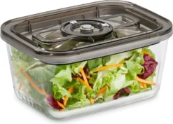 Caso Vakuum-Frischebehälter 3er Set - Für Platzsparende Aufbewahrung (1er Pack) 31 Caso Vakuum-Frischebehälter 3er Set - Für Platzsparende Aufbewahrung (1er Pack) -Haushaltswaren Store 50344e8a10f89b54dd95dd1b7126818d