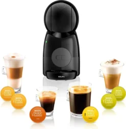 Krups NESCAFÉ® Dolce Gusto® Piccolo XS KP1A3B - Manuelle Kaffeemaschine - Schwarz -Haushaltswaren Store 50a3557499ac885ac8c7d9ab0d352156