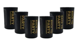 Jägermeister Shotglas Back To Party / 6er Set Schnapsglas / Gläser Set - 6 X Shotgläser 2 Cl Geeicht