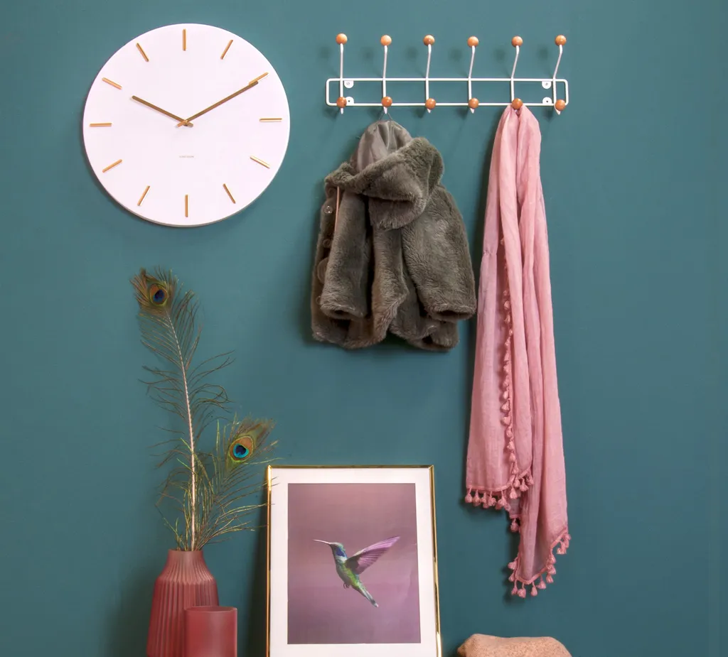 Karlsson Wanduhr Charm45 X 3,5 Cm Stahl Weiß 7 Karlsson Wanduhr Charm45 X 3,5 Cm Stahl Weiß – Bild 5