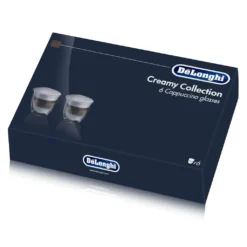 De'Longhi Delonghi Creamy Collection Box 6er Set Cappuccino Gläser DLSC301 (1er Pack)
