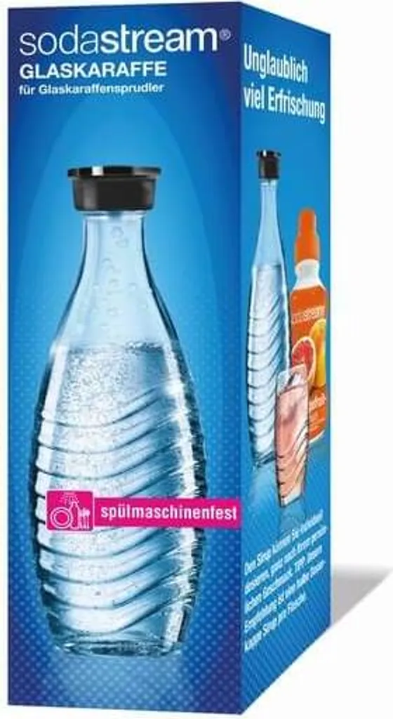 SodaStream Glaskaraffe Mit Schraubverschluss 7 SodaStream Glaskaraffe Mit Schraubverschluss – Bild 5