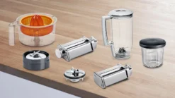 Bosch Küchenmaschine, MUM Serie 2, 700 W, Weiß MUMS2AW21 -Haushaltswaren Store 51b667b243bca0da0be3f9d14ac479f2