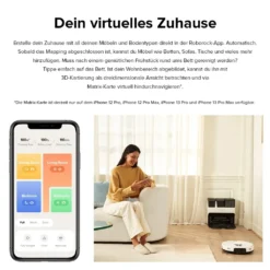 Roborock S7 Pro Ultra +ROZI Turmventilator 120° Luftfilterung Negative Ionen 35W EU -Haushaltswaren Store 526da616209aae2c9da54f0fd5e7c426