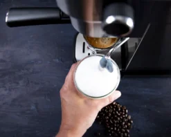 GASTRONOMA 18110001 Espressomaschine Baristo. Siebträgermaschine Mit 15 Bar Druck Und Milchaufschäumer -Haushaltswaren Store 52aefbf50d01b8a22ceaab0d7bc366cc