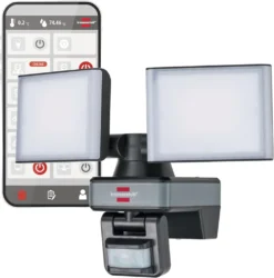 Brennenstuhl Connect LED WiFi Duo Mit Bewegungsmelder WFD 3050P3500lm PIR IP54 -Haushaltswaren Store 52afb78e4110d99ac5dfb5b3b1ae6b22