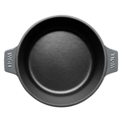 Woll IRON, Topf Mit Deckel, Ø 16 Cm, 8 Cm Hoch, 1.3 Liter, Inkl. Silikongriffe, Carbon Grey -Haushaltswaren Store 53222f0072d970fb27c8782780b02527