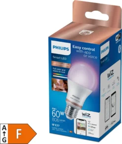 Philips Smart LED Leuchtmittel Tunable White & Color A60 E27 Birne 8 W 13 Philips Smart LED Leuchtmittel Tunable White & Color A60 E27 Birne 8 W -Haushaltswaren Store 554a6ec21999607de613c8eaffacbb50