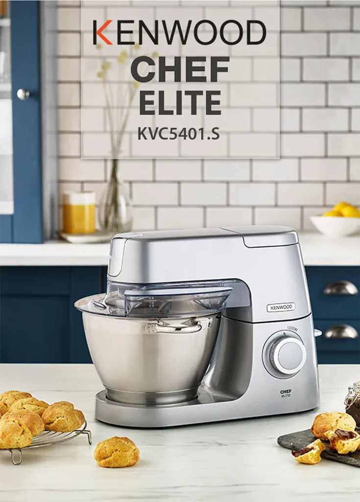 Chef Elite KVC 5401.S + Zubehörpaket Küchenmaschine 16 Chef Elite KVC 5401.S + Zubehörpaket Küchenmaschine – Bild 14