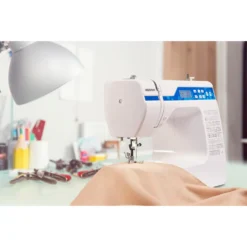 MEDION MD 15694 Digitale Nähmaschine/Knopflochautomatik/100 Stiche/100 Alphabetstiche/69 Doppel-Nadel-Stiche/LED-Nählicht/weiß 14 MEDION MD 15694 Digitale Nähmaschine/Knopflochautomatik/100 Stiche/100 Alphabetstiche/69 Doppel-Nadel-Stiche/LED-Nählicht/weiß -Haushaltswaren Store 576f68e30472969f45f6e41e75e96834