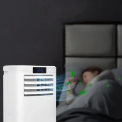 EINFEBEN Mobile Klimaanlage Klimagerät Eco R290, 5in1 WiFi Mobil Und Leise Mit Abluftschlauch & Fernbedienung, Kuehler & Entfeuchter Für Raeume Bis 38°C, Mobile Kuehlung Für Wohnung Und Büro, 9000 BTU Klimaanlagen 13 EINFEBEN Mobile Klimaanlage Klimagerät Eco R290, 5in1 WiFi Mobil Und Leise Mit Abluftschlauch & Fernbedienung, Kuehler & Entfeuchter Für Raeume Bis 38°C, Mobile Kuehlung Für Wohnung Und Büro, 9000 BTU Klimaanlagen -Haushaltswaren Store 590bb9ed20ba4ef02a114ba00df71008