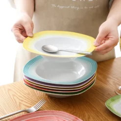 VEWEET Tafelservice 'SPARK' Aus Porzellan, 60-tlg Kombiservice, Kaffeetassen, Untertasse, Dessertteller, Speiseteller Und Suppenteller, Komplettservice Für 12 Personen 14 VEWEET Tafelservice 'SPARK' Aus Porzellan, 60-tlg Kombiservice, Kaffeetassen, Untertasse, Dessertteller, Speiseteller Und Suppenteller, Komplettservice Für 12 Personen -Haushaltswaren Store 59b05cd5d86ce993f7ca4b72daae2ae3