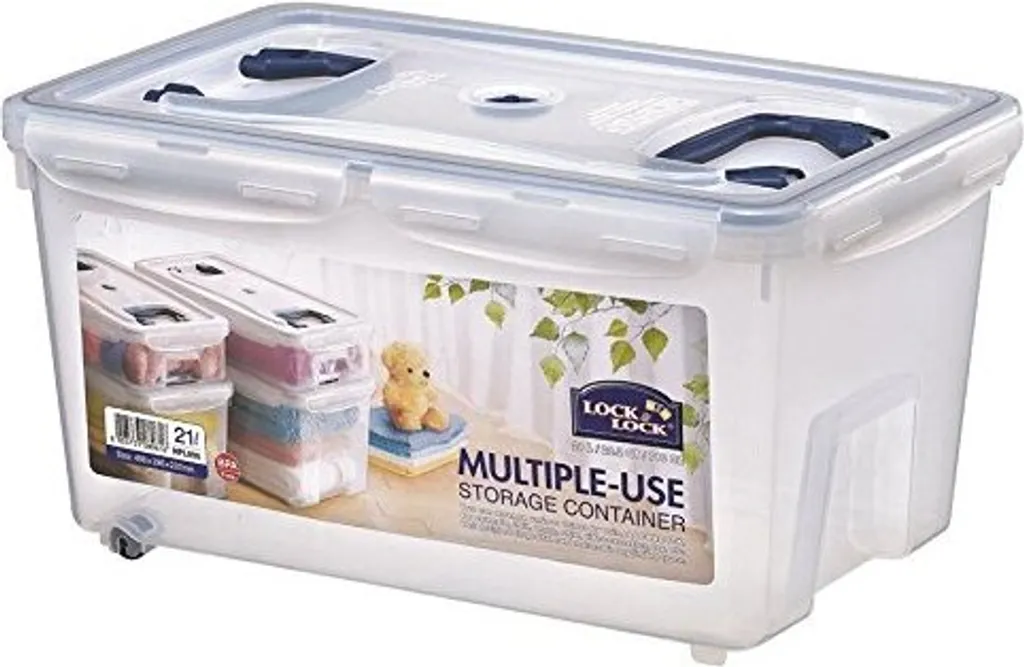 Lock&Lock - Lock & Lock Frischhaltebox 21 L Mit 2 Griffen 5 Lock&Lock - Lock & Lock Frischhaltebox 21 L Mit 2 Griffen – Bild 3