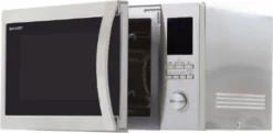 Sharp R-982STWE Kombi Mikrowelle Mit Infrarotgrill -Haushaltswaren Store 59d5bb63ce1b49060ce8b3642fc0d76d