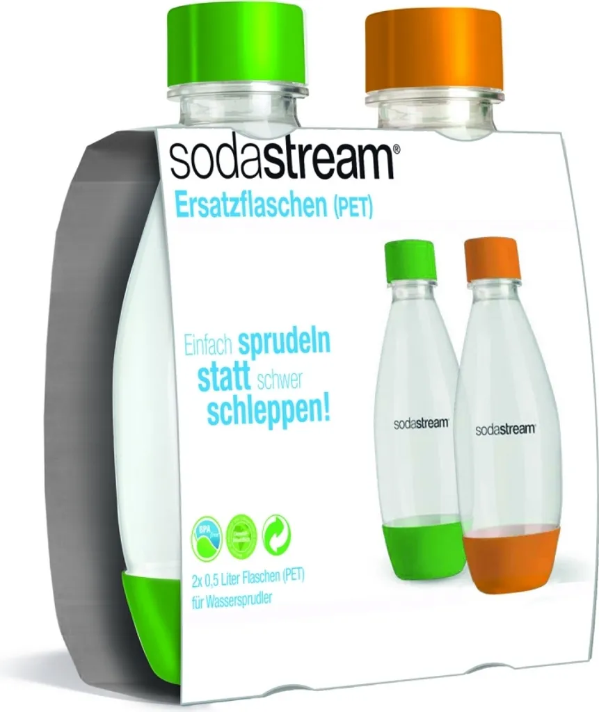 SodaStream SC PET Flasche Duopack Tropfenform 5 SodaStream SC PET Flasche Duopack Tropfenform – Bild 3