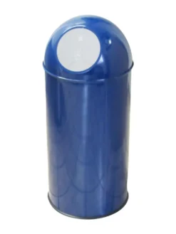 Mülleimer Abfalleimer PUSH-Double 30Liter Blau