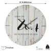Wanduhr II "Nimm Dir Zeit..." Ø45cm Sinnspruch Uhr Designeruhr Vintage Shabby Chic Batteriebetrieben -Haushaltswaren Store 5b25c63ba20f14d3d392718ef7f55024